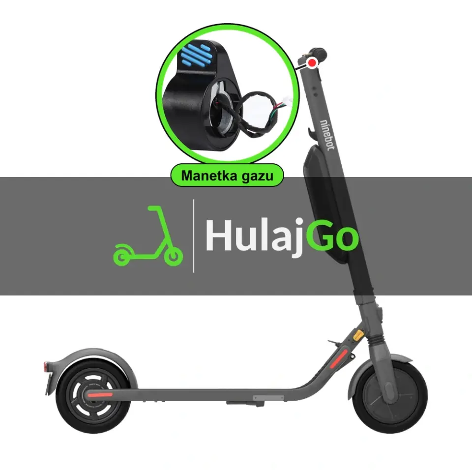 Segway E45 - w powiększeniu manetka gazu (wymiana manetki)