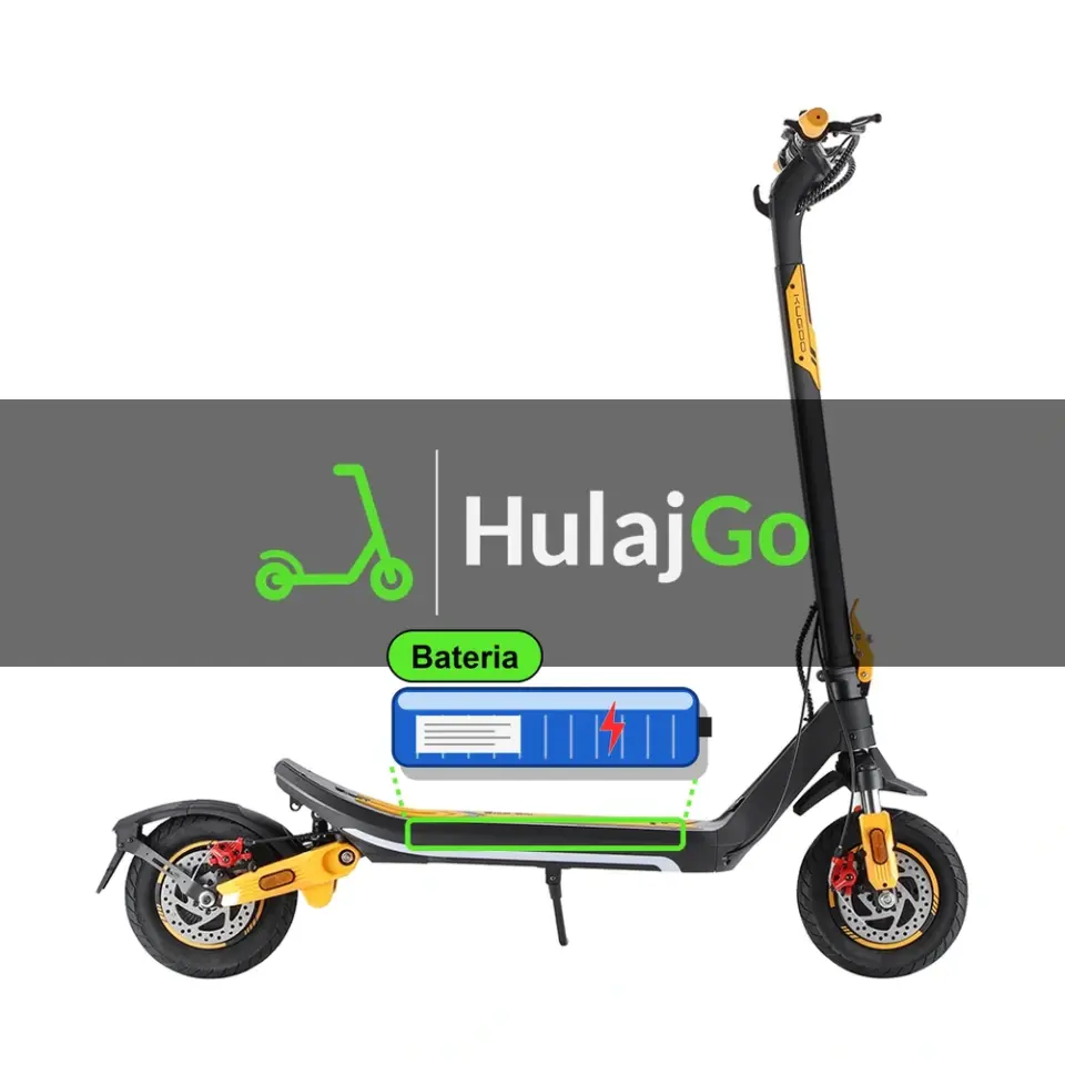 Kugoo M3 Pro - zaznaczona bateria (regeneracja baterii)