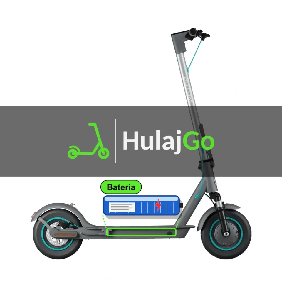 Motus Scooty 10 Lite - zaznaczona bateria (regeneracja baterii)