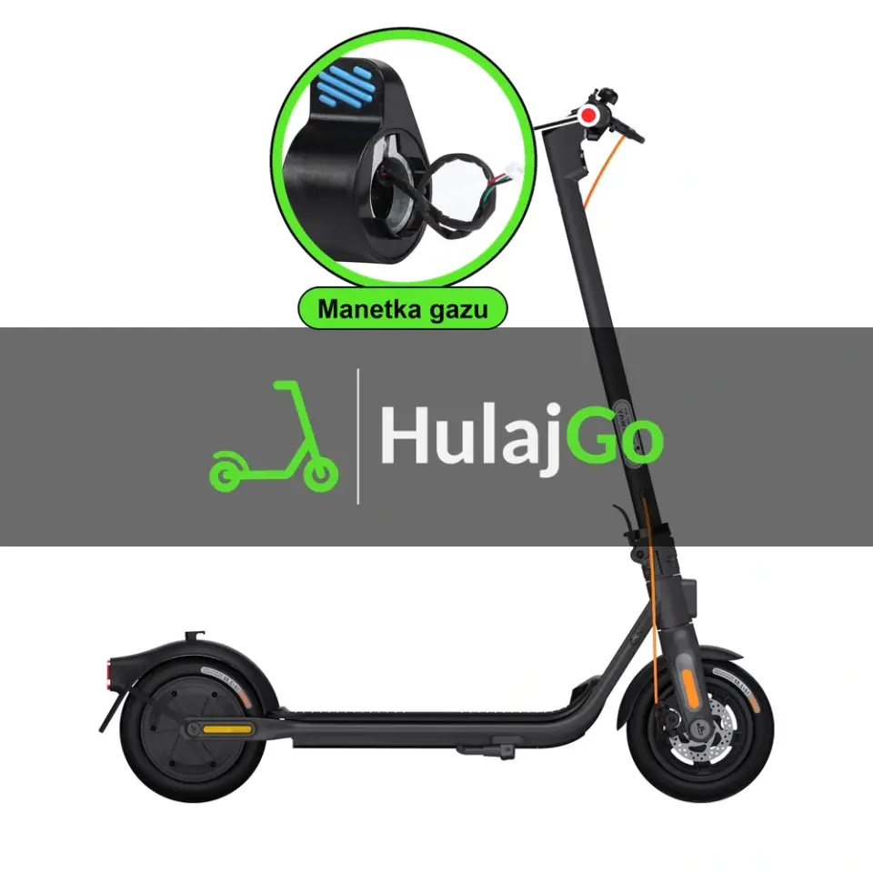 Segway F2 Plus - w powiększeniu manetka gazu (wymiana manetki)