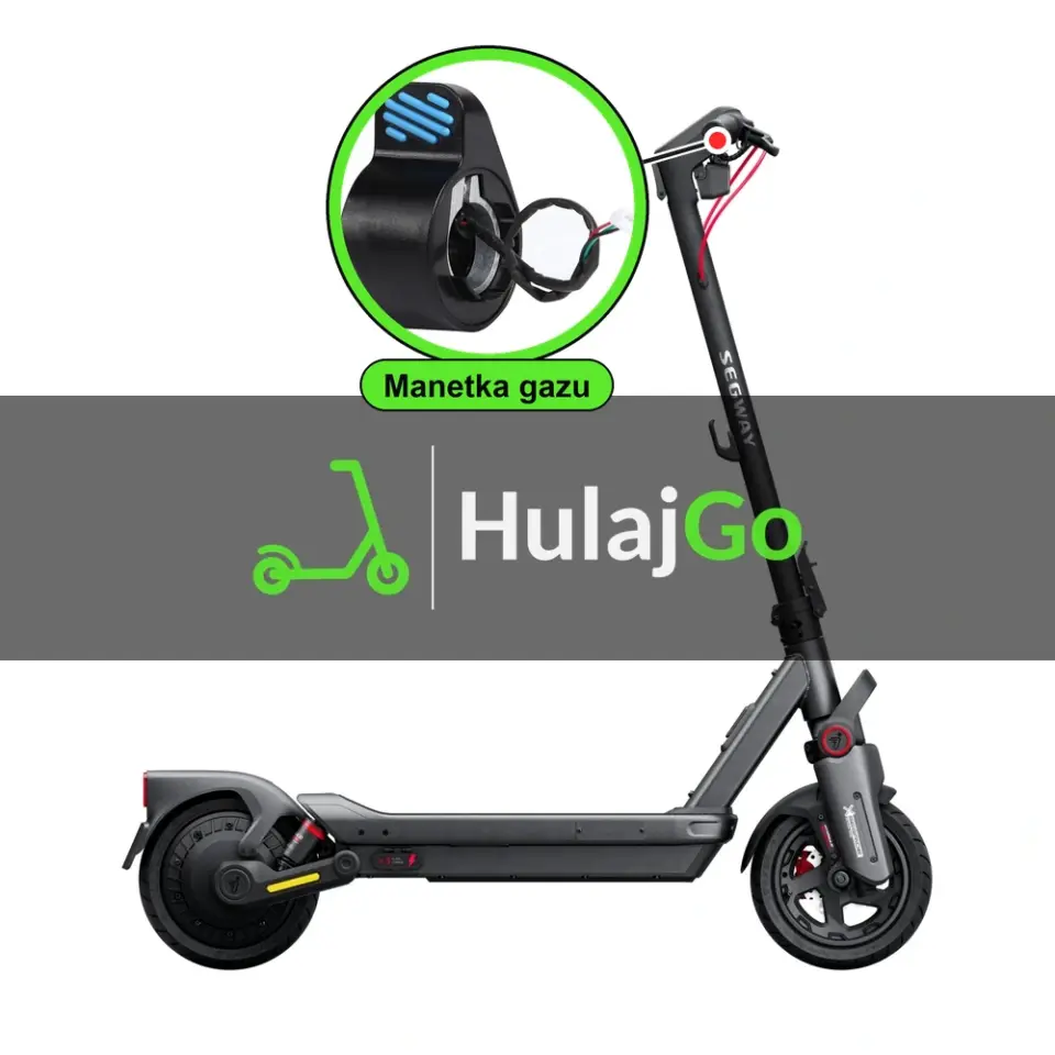 Segway Max G3 - w powiększeniu manetka gazu (wymiana manetki)