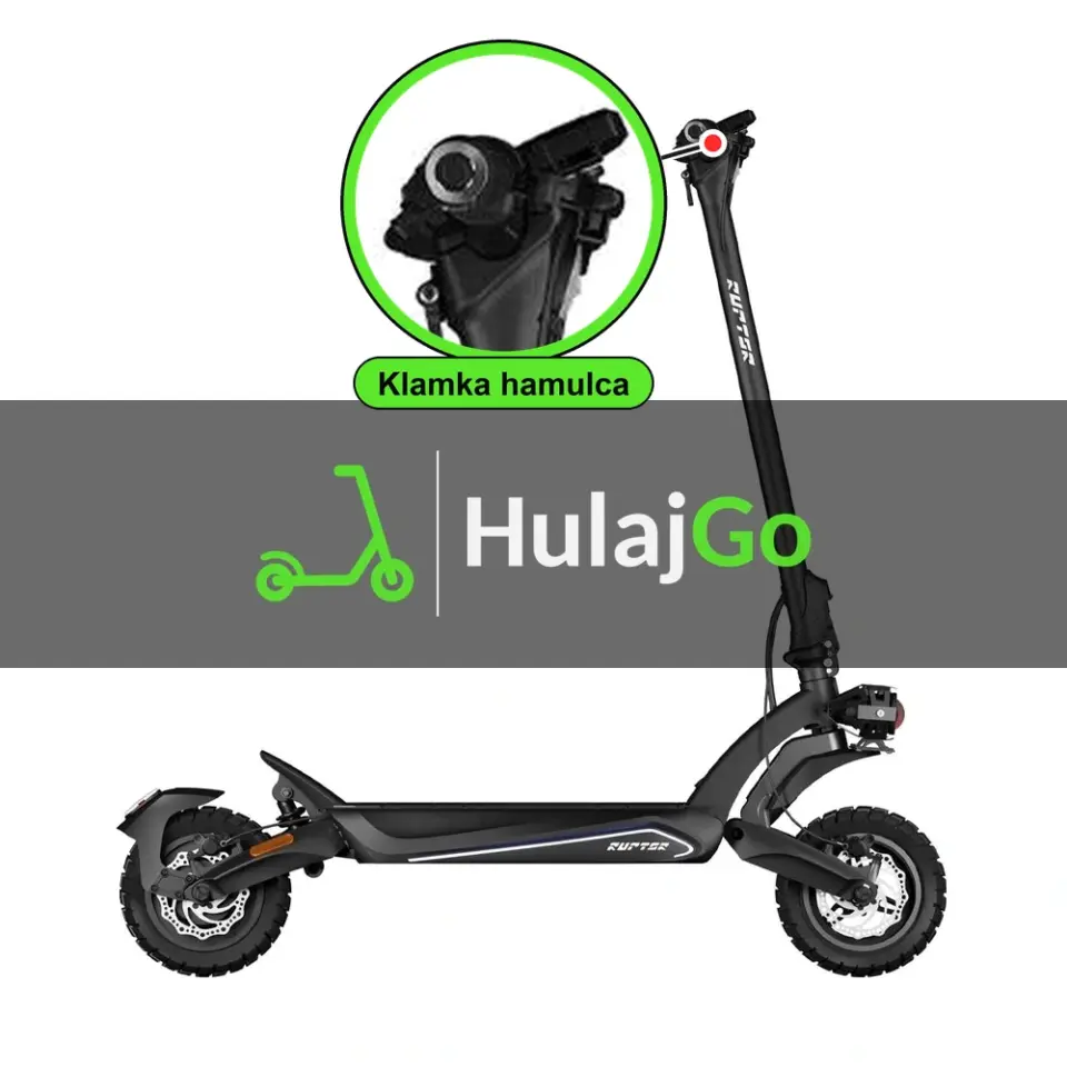 Ruptor R3 V4 - w powiększeniu klamka hamulca (wymiana klamki hamulca)