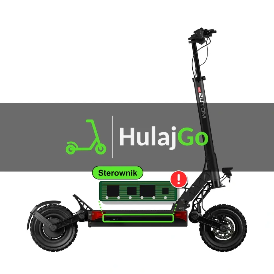 Motus Pro 10 - zaznaczony sterownik (naprawa elektroniki)