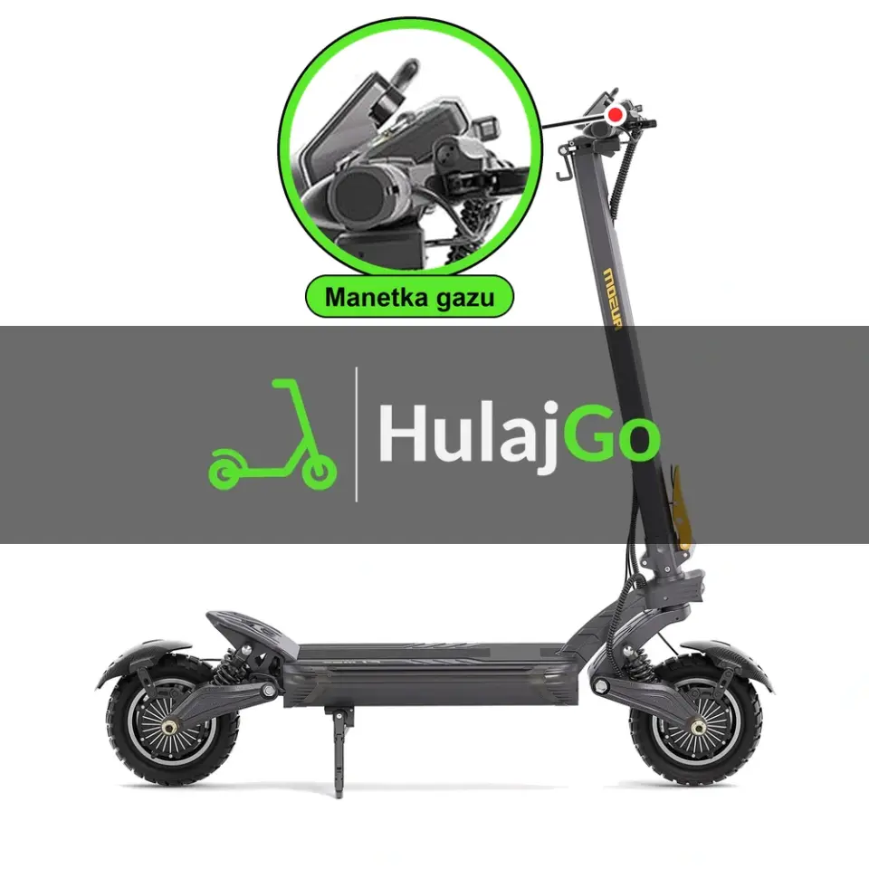 Ausom F1 Max - w powiększeniu manetka gazu (wymiana manetki)