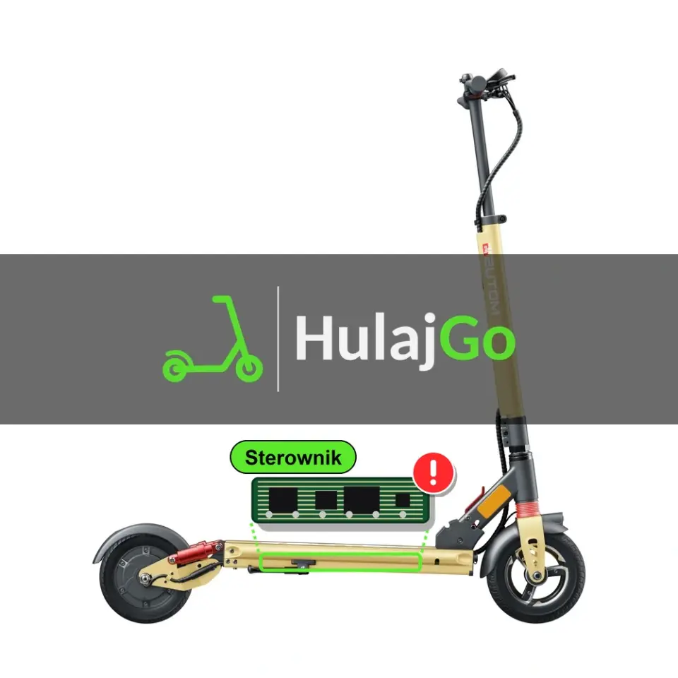 Motus Bella Ride - zaznaczony sterownik (naprawa elektroniki)