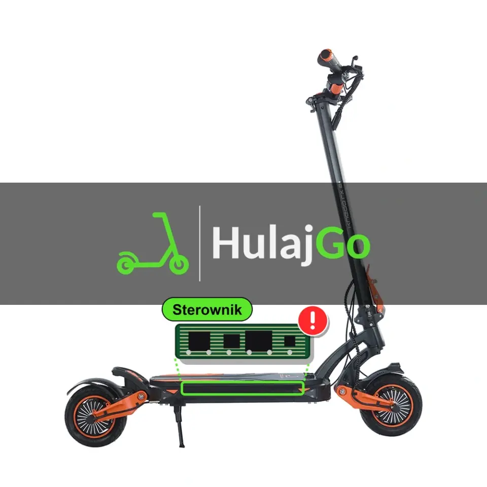 Kugoo LX9+ - zaznaczony sterownik (naprawa elektroniki)