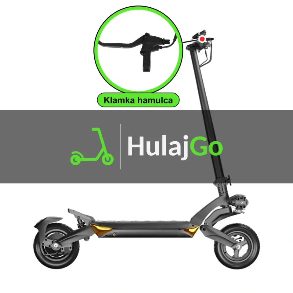 Ruptor R3 V3 - w powiększeniu klamka hamulca (wymiana klamki hamulca)