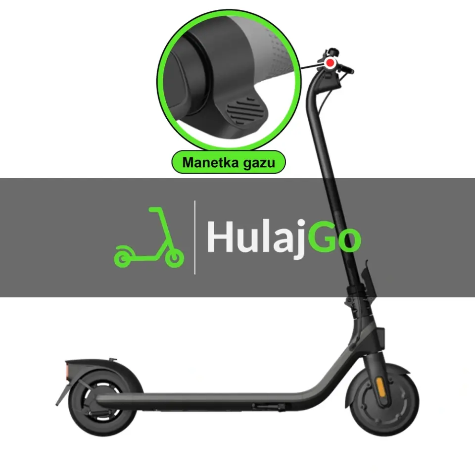 Segway E2 - w powiększeniu manetka gazu (wymiana manetki)