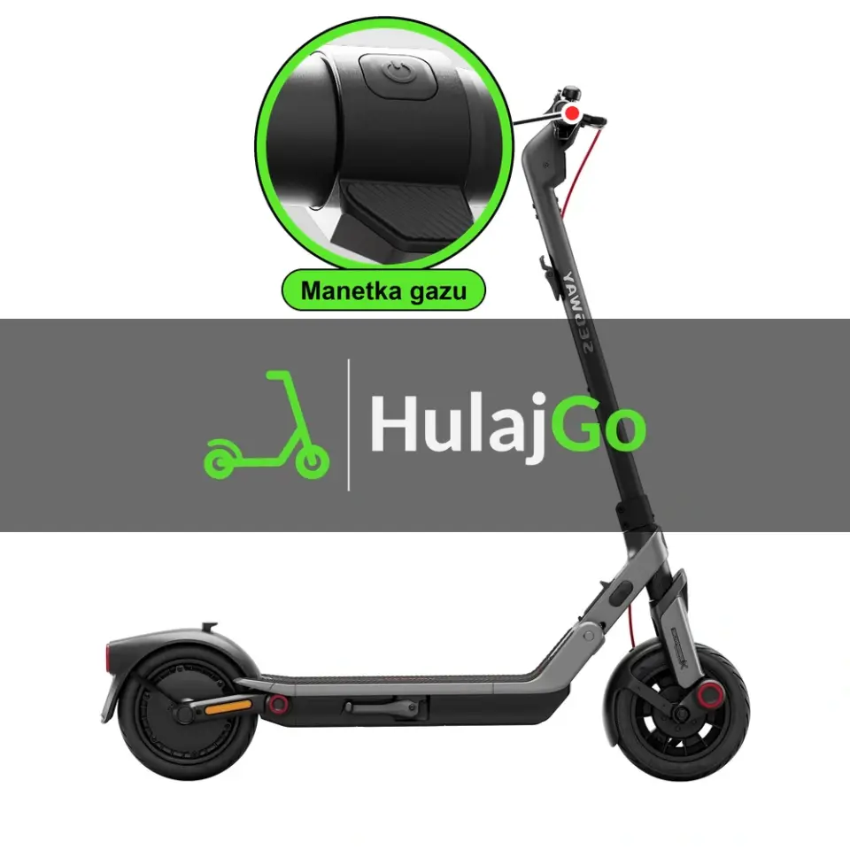 Segway E3 - w powiększeniu manetka gazu (wymiana manetki)