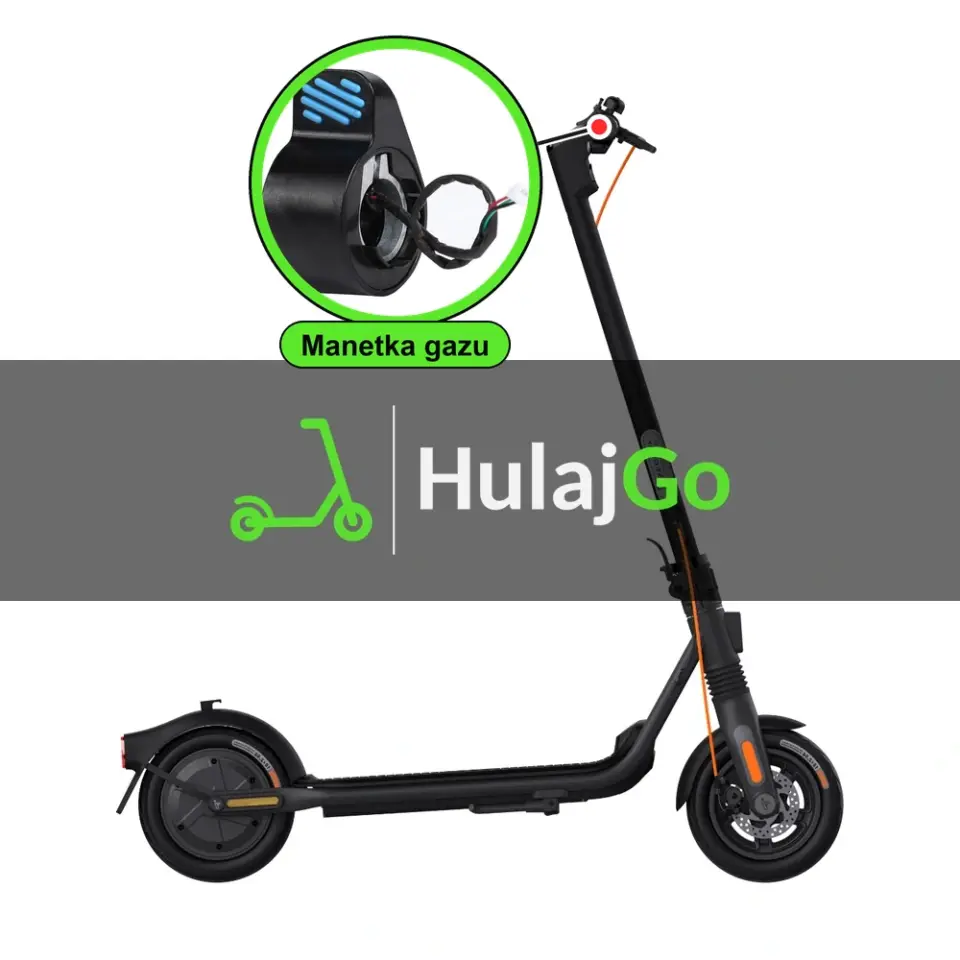 Segway F2 Pro - w powiększeniu manetka gazu (wymiana manetki)