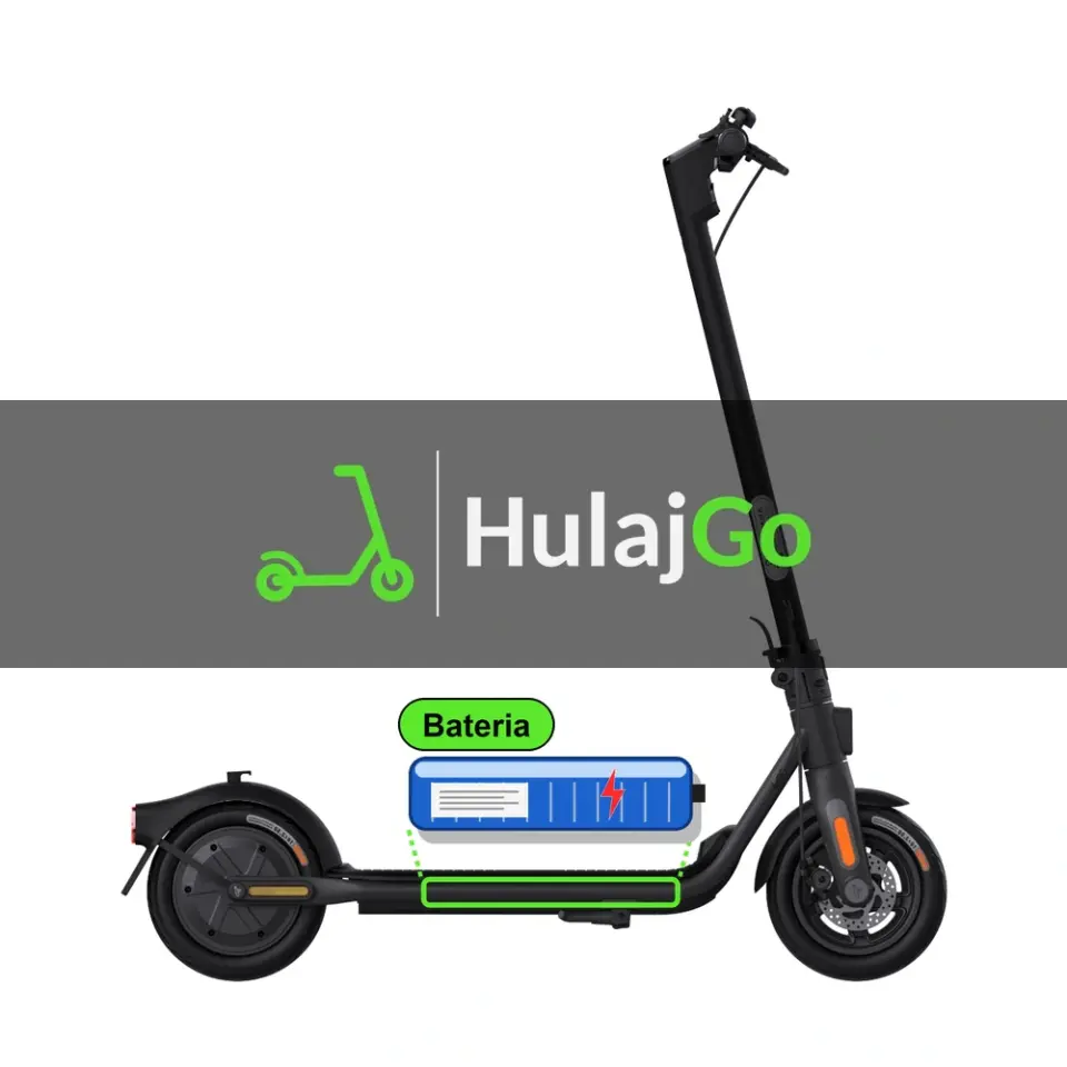 Segway F2 - zaznaczona bateria (regeneracja baterii)