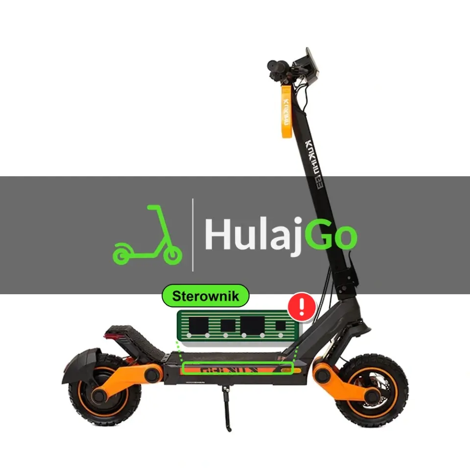 Kukirin G3 - zaznaczony sterownik (naprawa elektroniki)