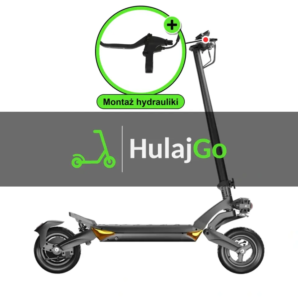Ruptor R3 V3 - w powiększeniu klamka hamulca (montaż hamulców hydraulicznych)