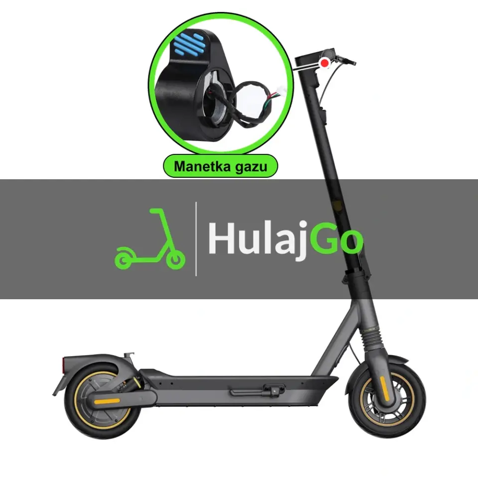 Segway Max G2 - w powiększeniu manetka gazu (wymiana manetki)