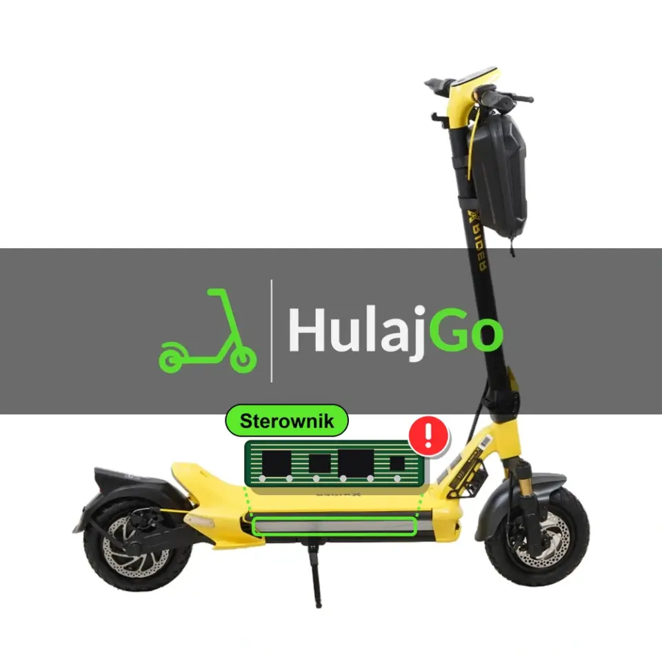 X-Rider MX10 Max - zaznaczony sterownik (naprawa elektroniki)