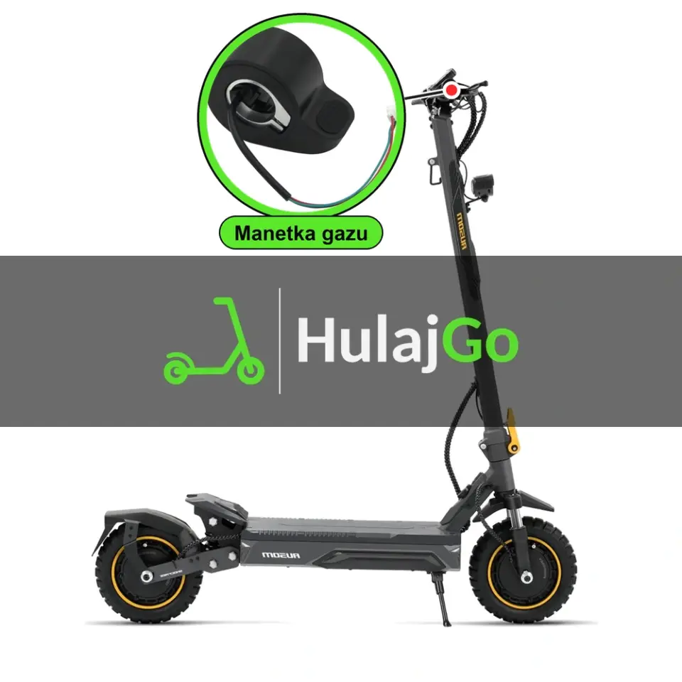 Ausom K20 Pro - w powiększeniu manetka gazu (wymiana manetki)