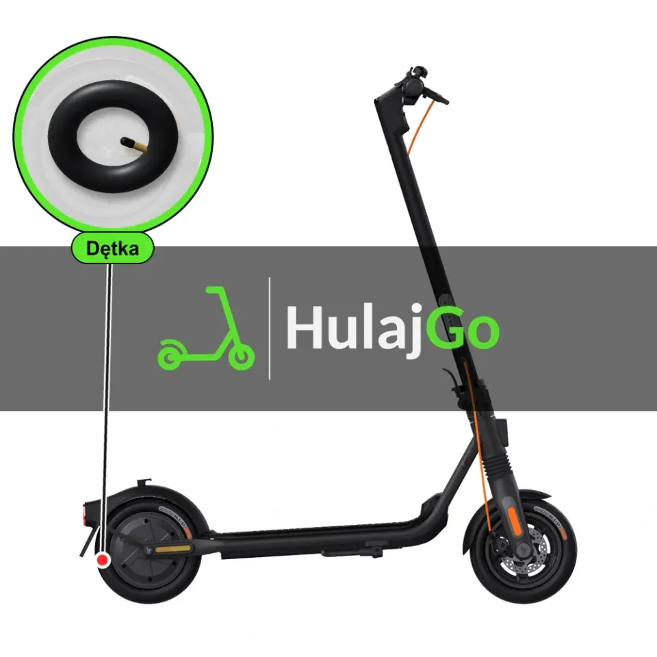 Segway F2 Pro - w powiększeniu dętka (wymiana dętki)