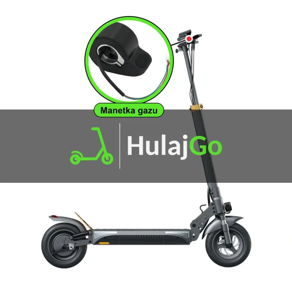 Ruptor R1 - w powiększeniu manetka gazu (wymiana manetki)