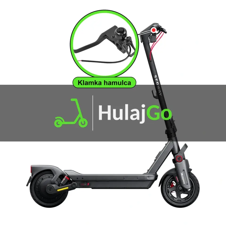 Segway Max G3 - w powiększeniu klamka hamulca (wymiana klamki hamulca)