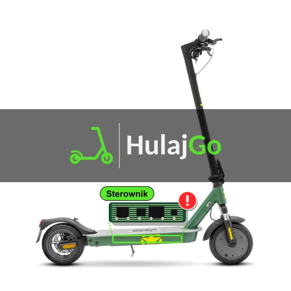 Jeep JAF Dual - zaznaczony sterownik (naprawa elektroniki)