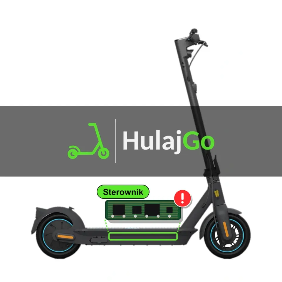 Segway Max G30 - zaznaczony sterownik (naprawa elektroniki)