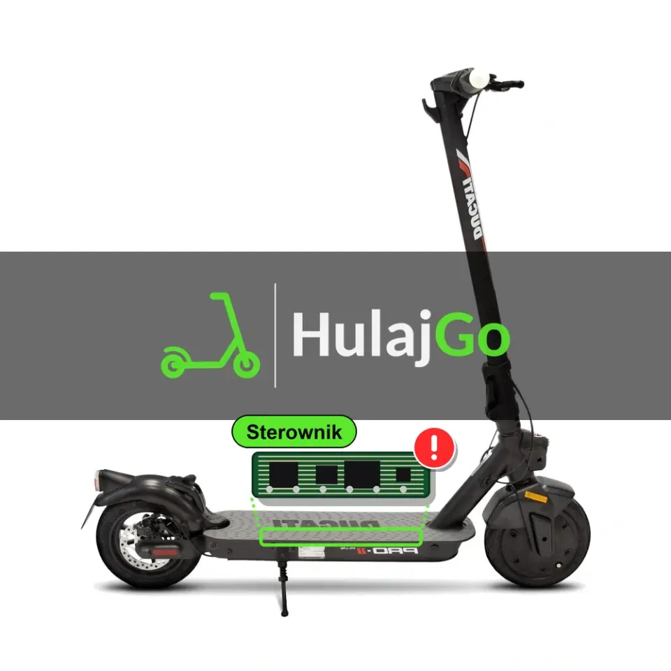 Ducati Pro-II Plus - zaznaczony sterownik (naprawa elektroniki)