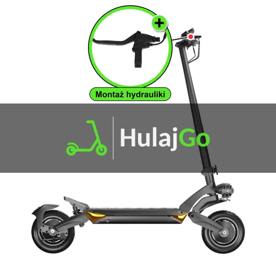 Ruptor R6 V3 - w powiększeniu klamka hamulca (montaż hamulców hydraulicznych)