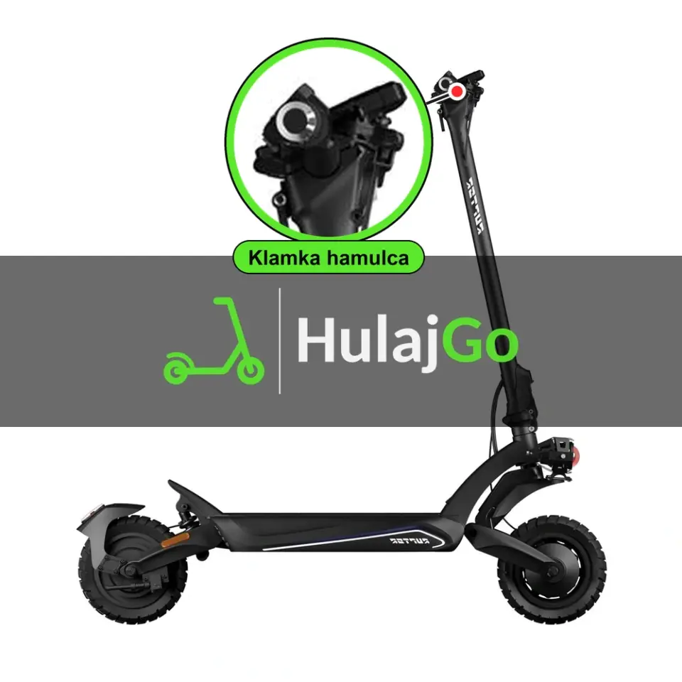 Ruptor R6 V4 - w powiększeniu klamka hamulca (wymiana klamki hamulca)
