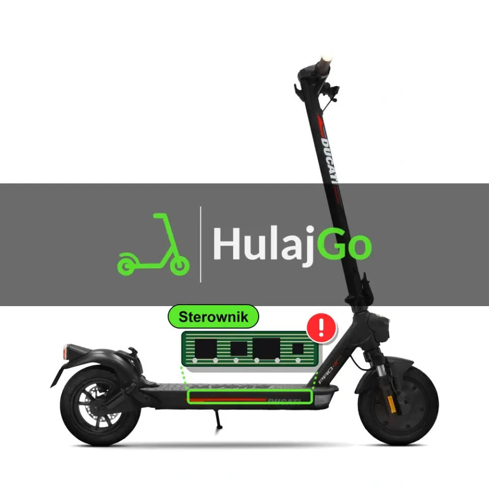 Ducati Pro-II Evo - zaznaczony sterownik (naprawa elektroniki)