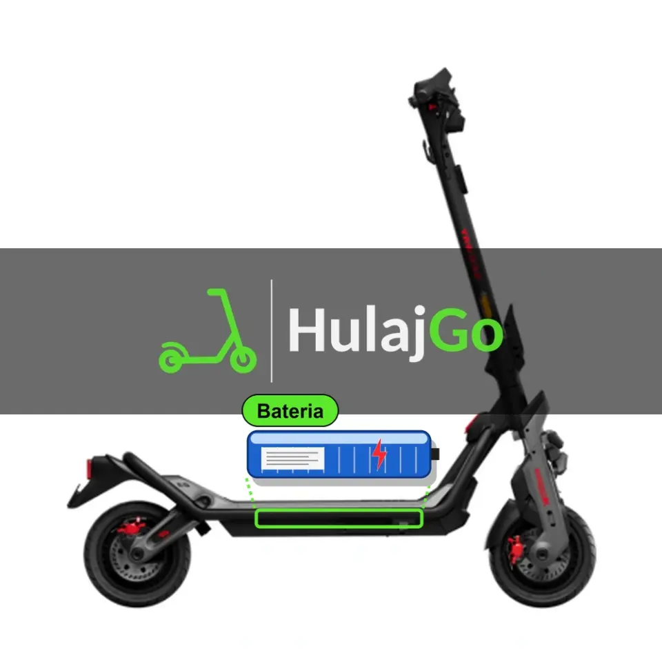 Segway GT3 - zaznaczona bateria (regeneracja baterii)