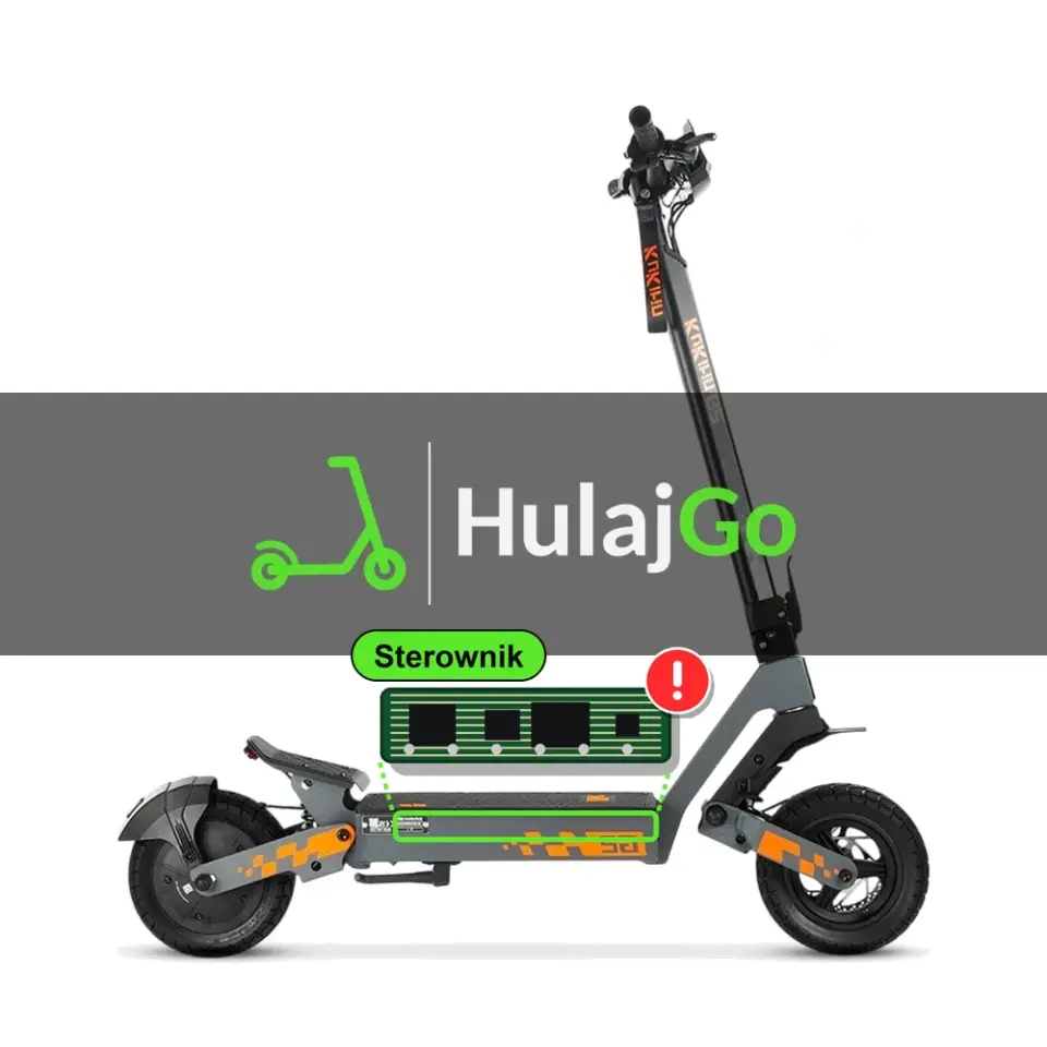 Kukirin G2 - zaznaczony sterownik (naprawa elektroniki)