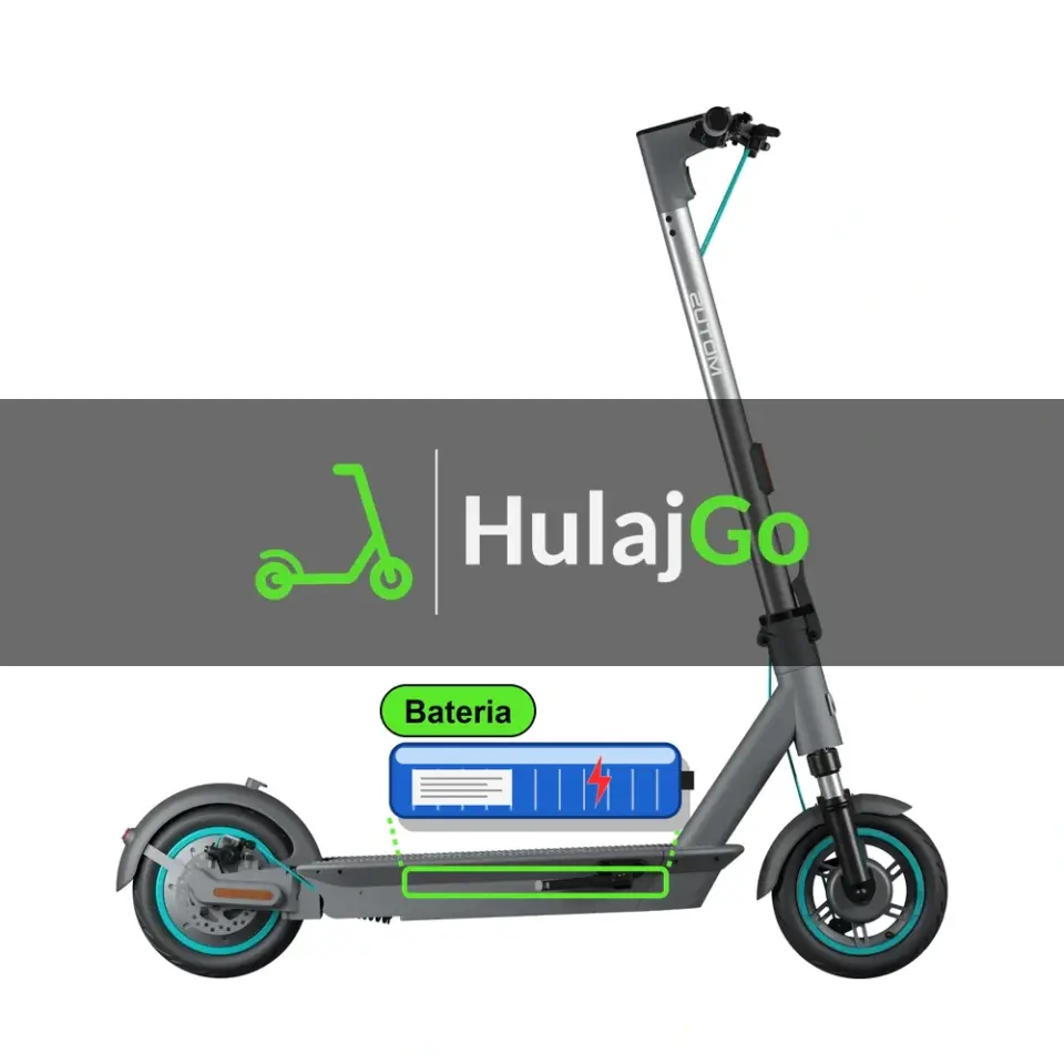 Motus Scooty 10 Plus - zaznaczona bateria (regeneracja baterii)