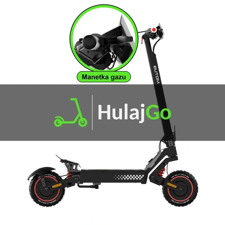 Motus Daytona 10 Max - w powiększeniu manetka gazu (wymiana manetki)