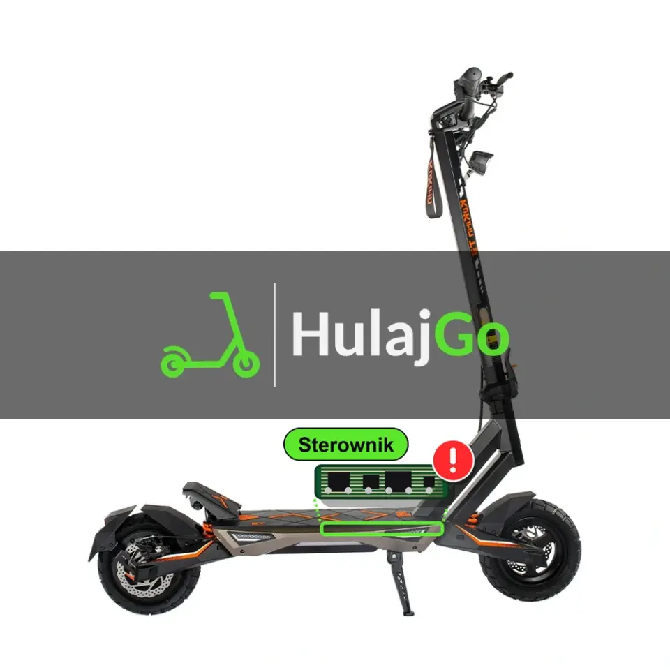 Kukirin T3 - zaznaczony sterownik (naprawa elektroniki)