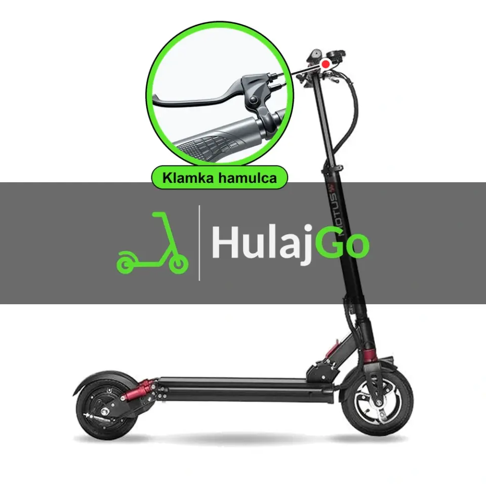 Motus Pro 8.5 Lite - w powiększeniu klamka hamulca (wymiana klamki hamulca)