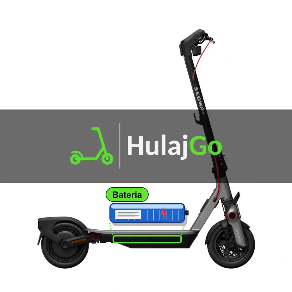 Segway F3 - zaznaczona bateria (regeneracja baterii)