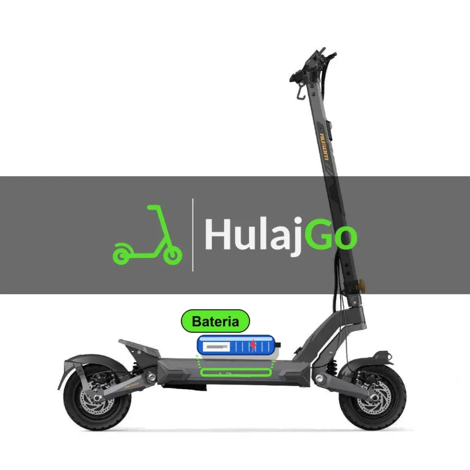 Ausom L2 Max Dual Motor - zaznaczona bateria (regeneracja baterii)