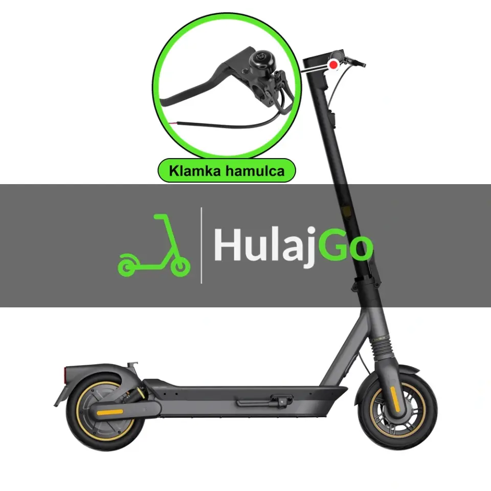 Segway Max G2 - w powiększeniu klamka hamulca (wymiana klamki hamulca)
