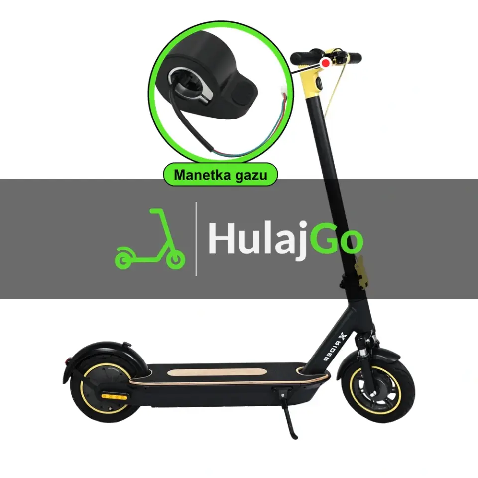 X-Rider M10ME - w powiększeniu manetka gazu (wymiana manetki)