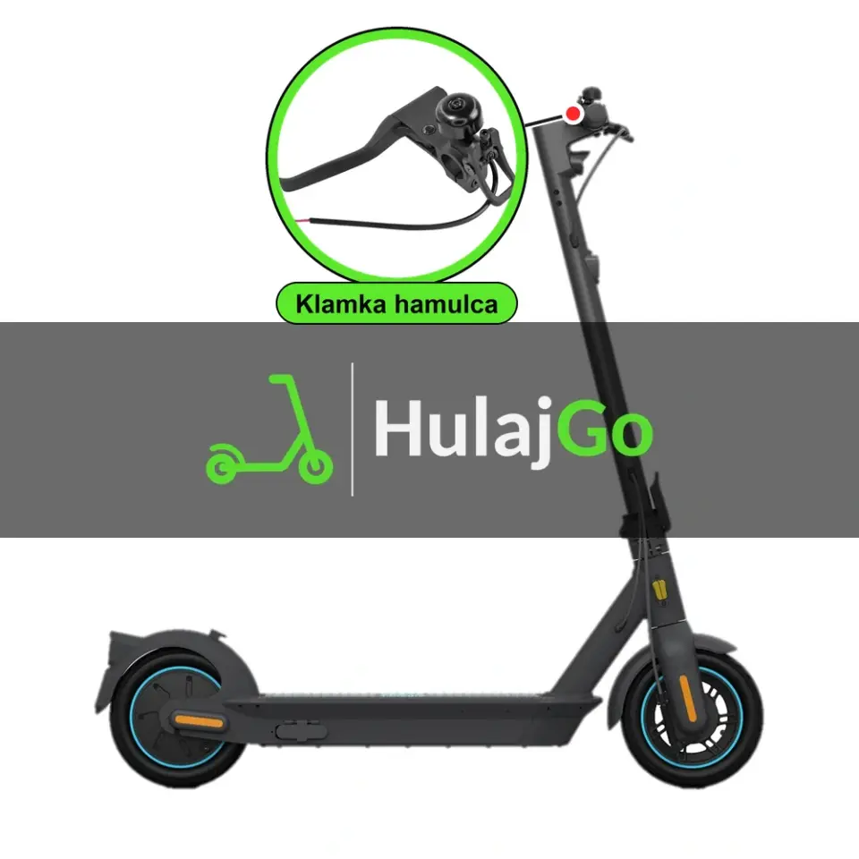 Segway Max G30 - w powiększeniu klamka hamulca (wymiana klamki hamulca)