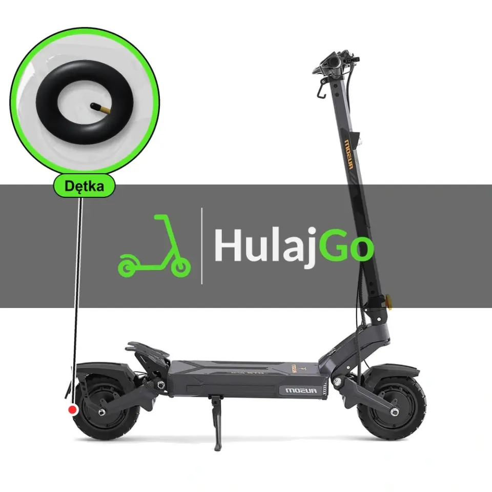 Ausom DT2 Pro - w powiększeniu dętka (wymiana dętki)