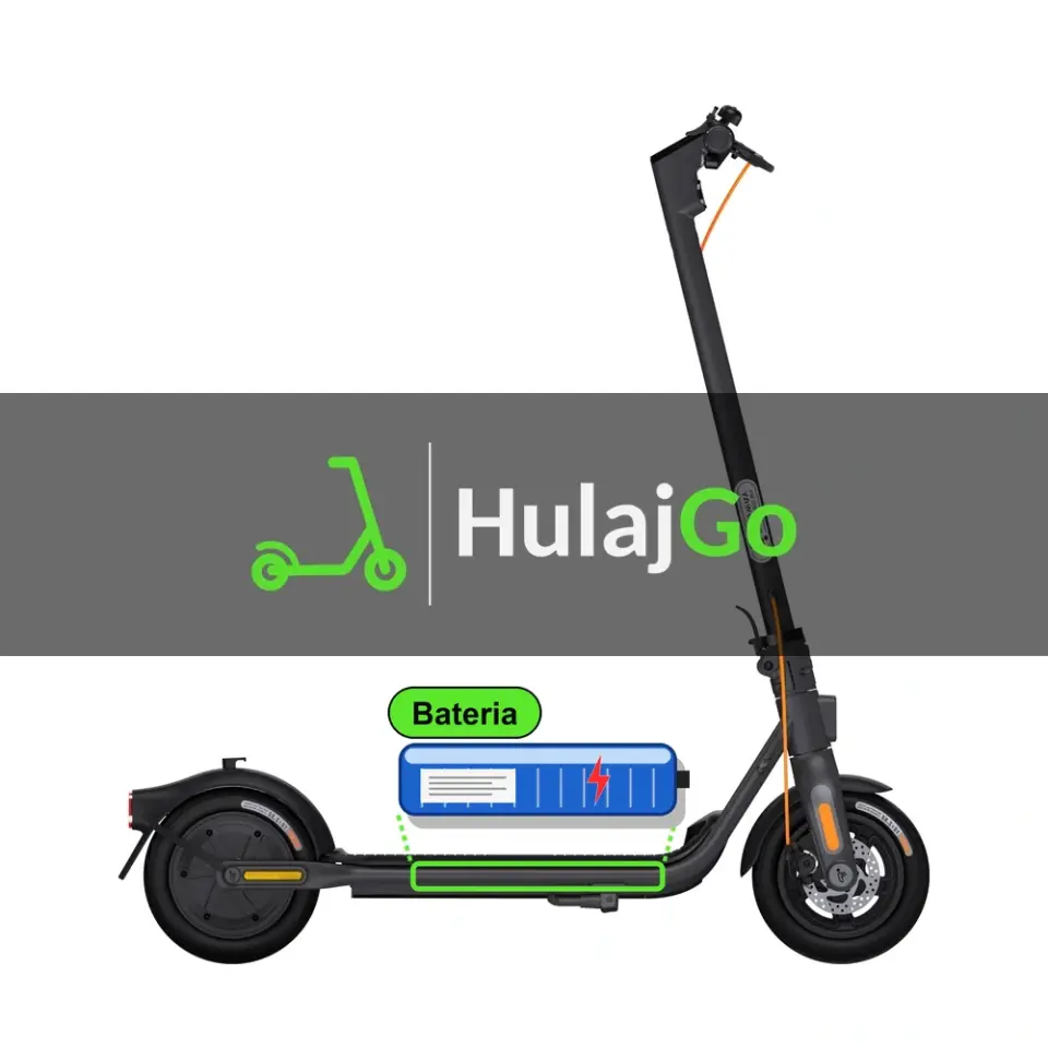 Segway F2 Plus - zaznaczona bateria (regeneracja baterii)