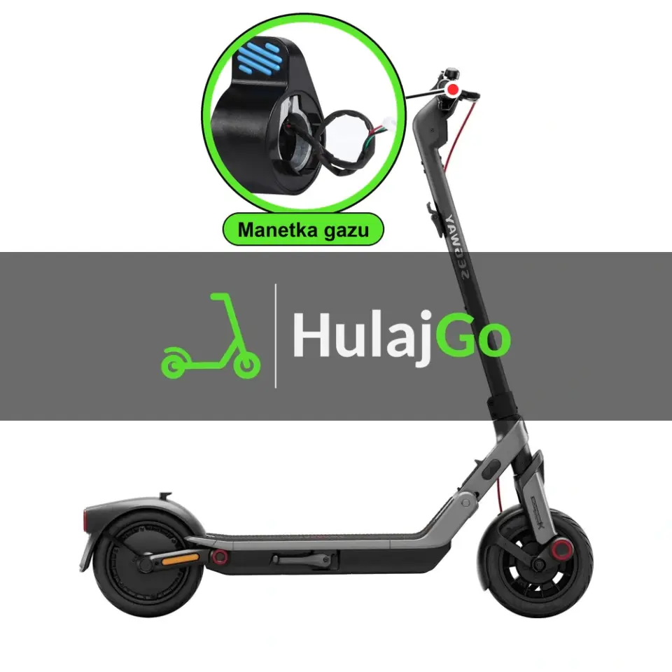 Segway E3 Pro - w powiększeniu manetka gazu (wymiana manetki)