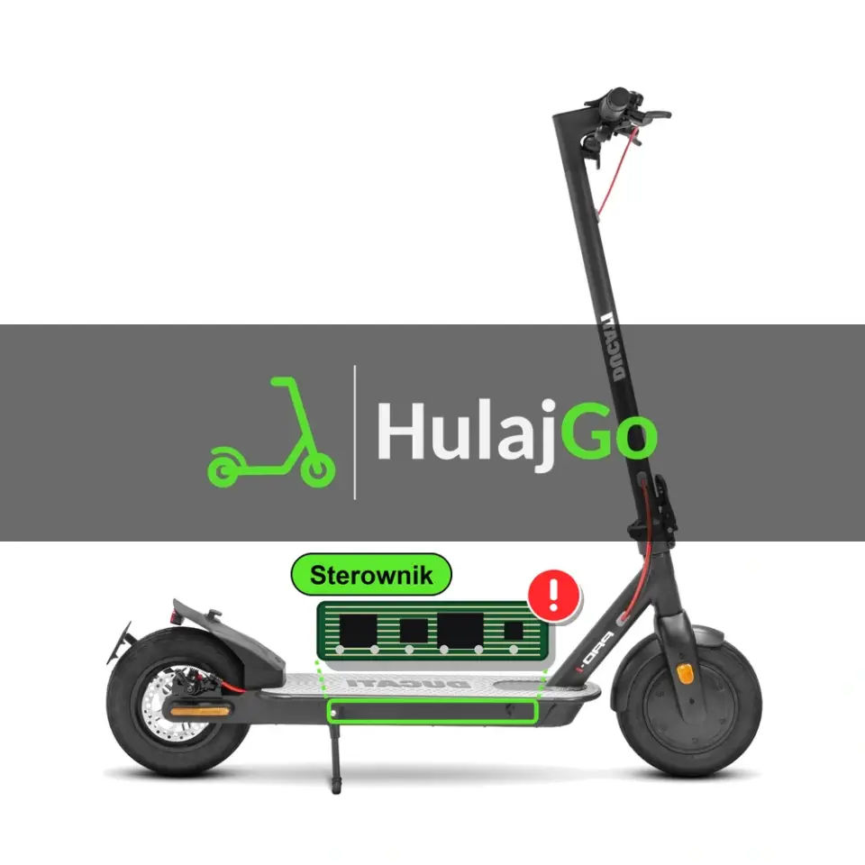 Ducati Pro-I - zaznaczony sterownik (naprawa elektroniki)