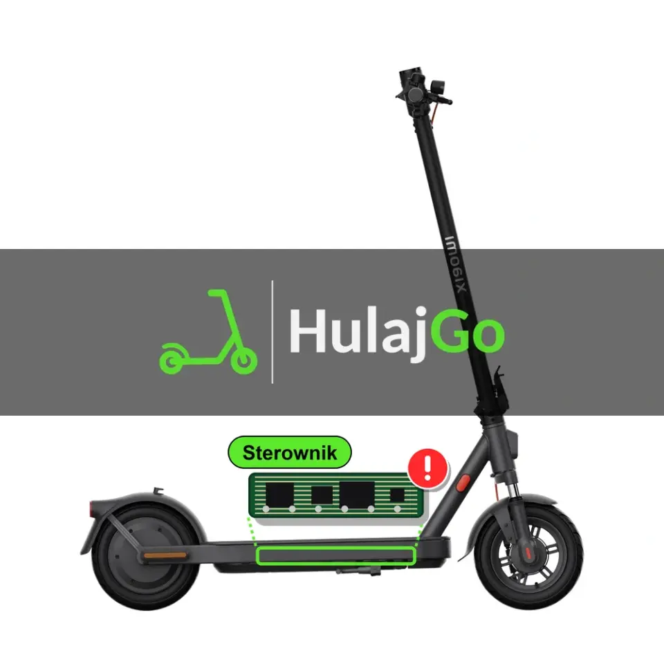 Xiaomi Mi Elite - zaznaczony sterownik (naprawa elektroniki)