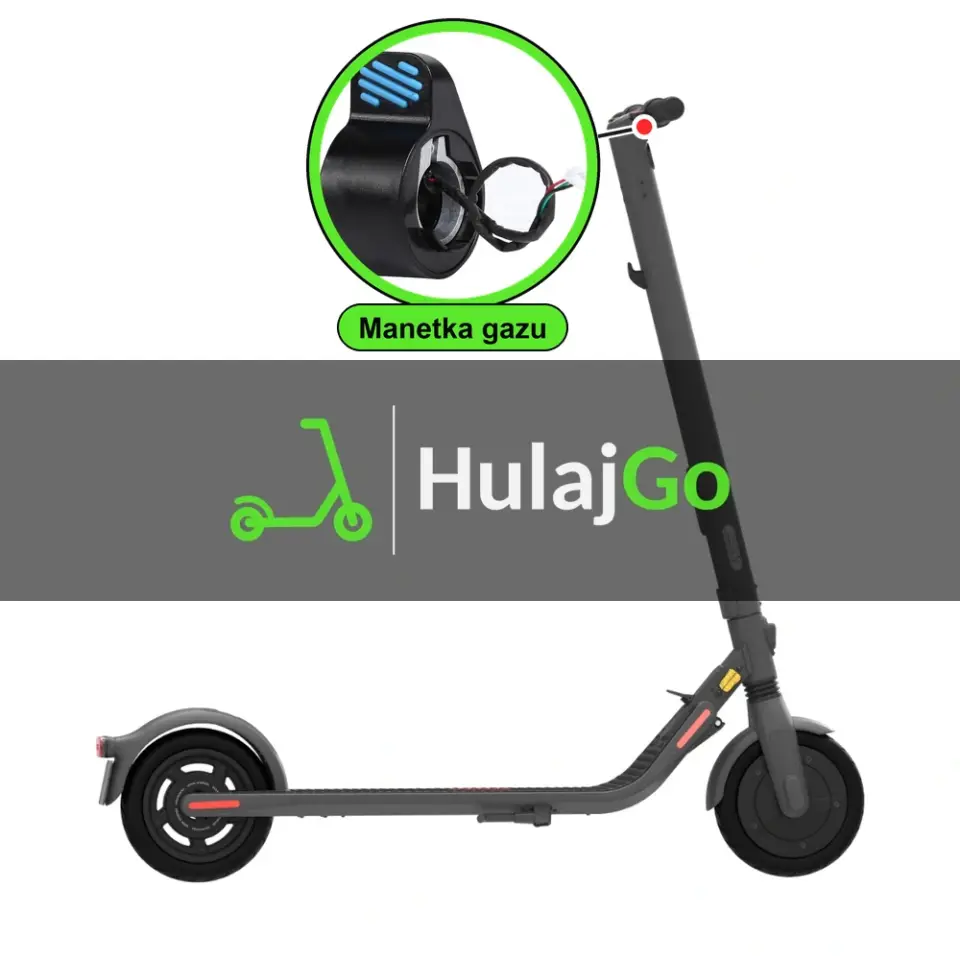 Segway E25 - w powiększeniu manetka gazu (wymiana manetki)