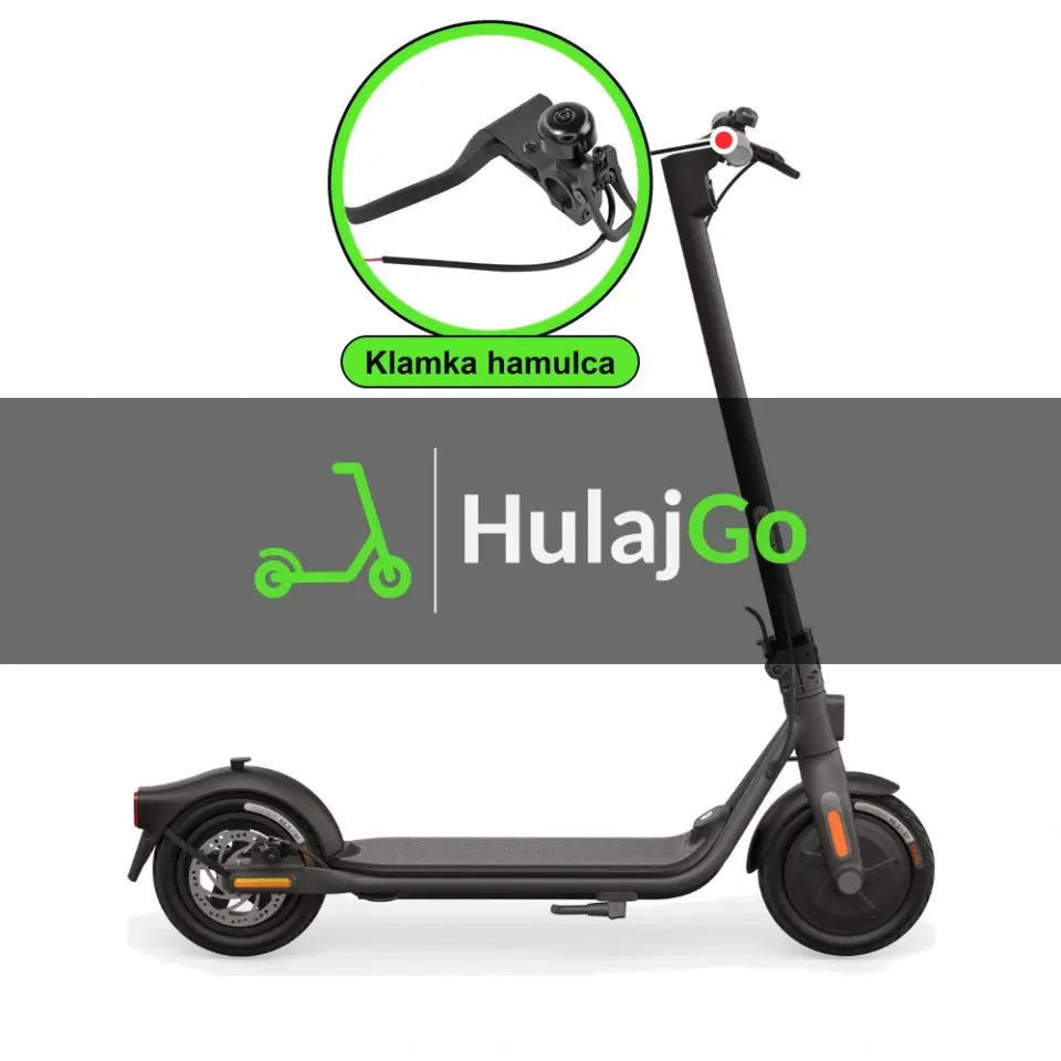 Segway F20 / F25 - w powiększeniu klamka hamulca (wymiana klamki hamulca)