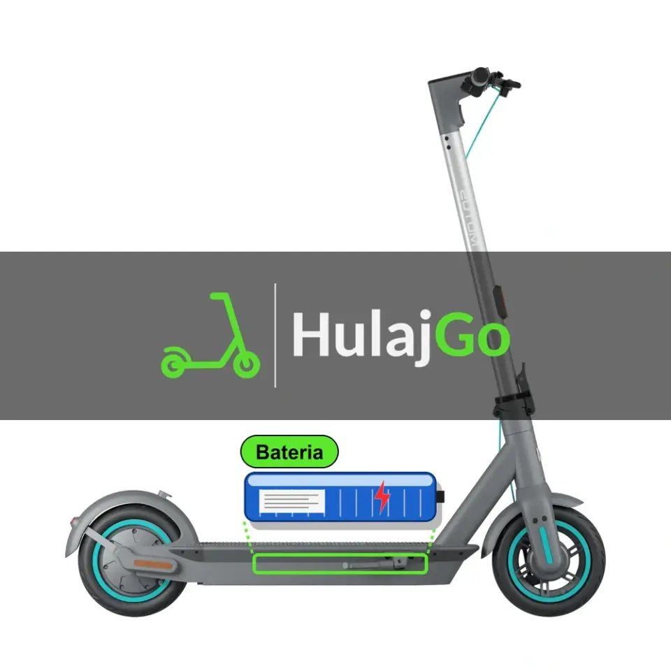 Motus Scooty 10 - zaznaczona bateria (regeneracja baterii)