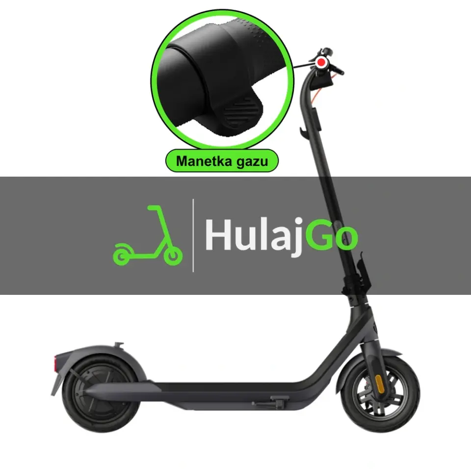 Segway E2 Pro - w powiększeniu manetka gazu (wymiana manetki)