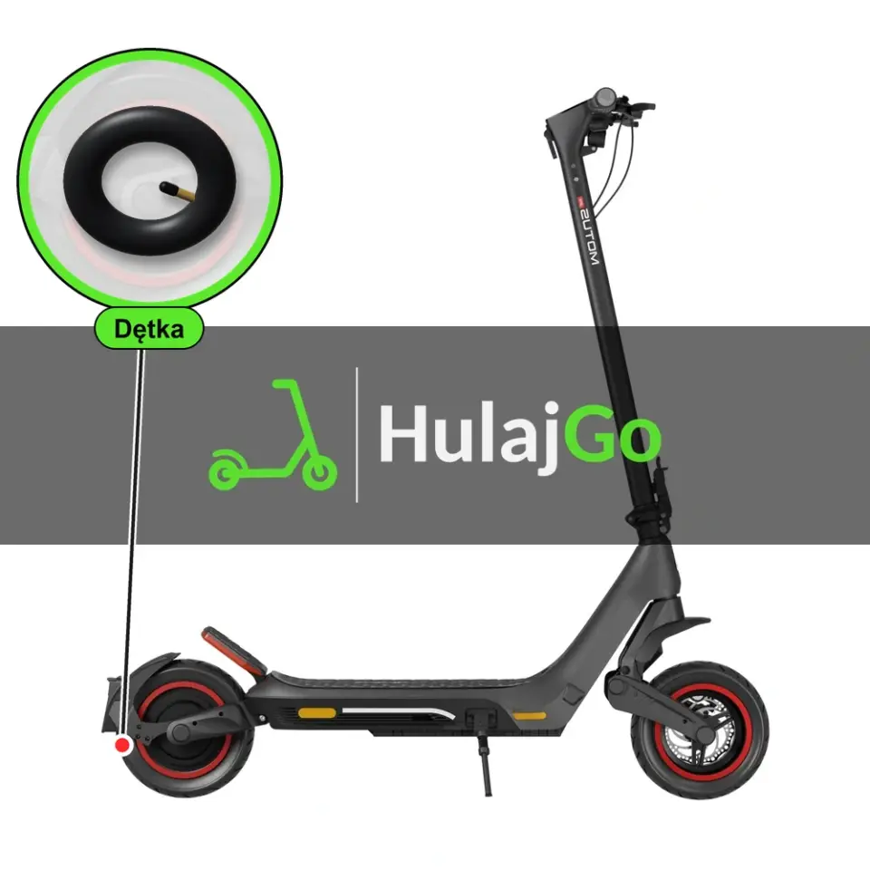 Motus Pro 10 Urban - w powiększeniu dętka (wymiana dętki)